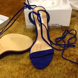 Steve Madden Patrice Purple Suede heels